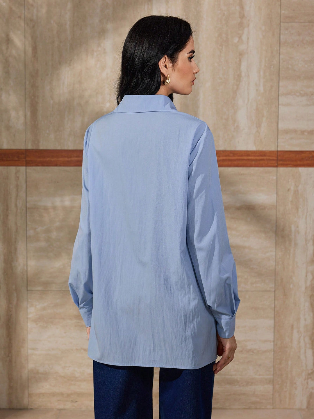Bluza SHEIN, albastru