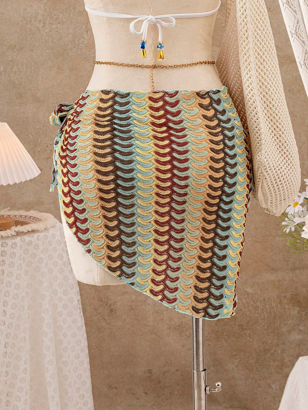 Fustă mini SHEIN, mix culori