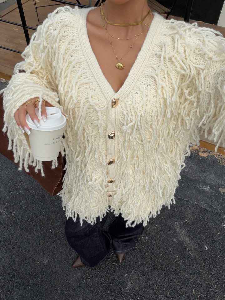 Cardigan SHEIN, bej