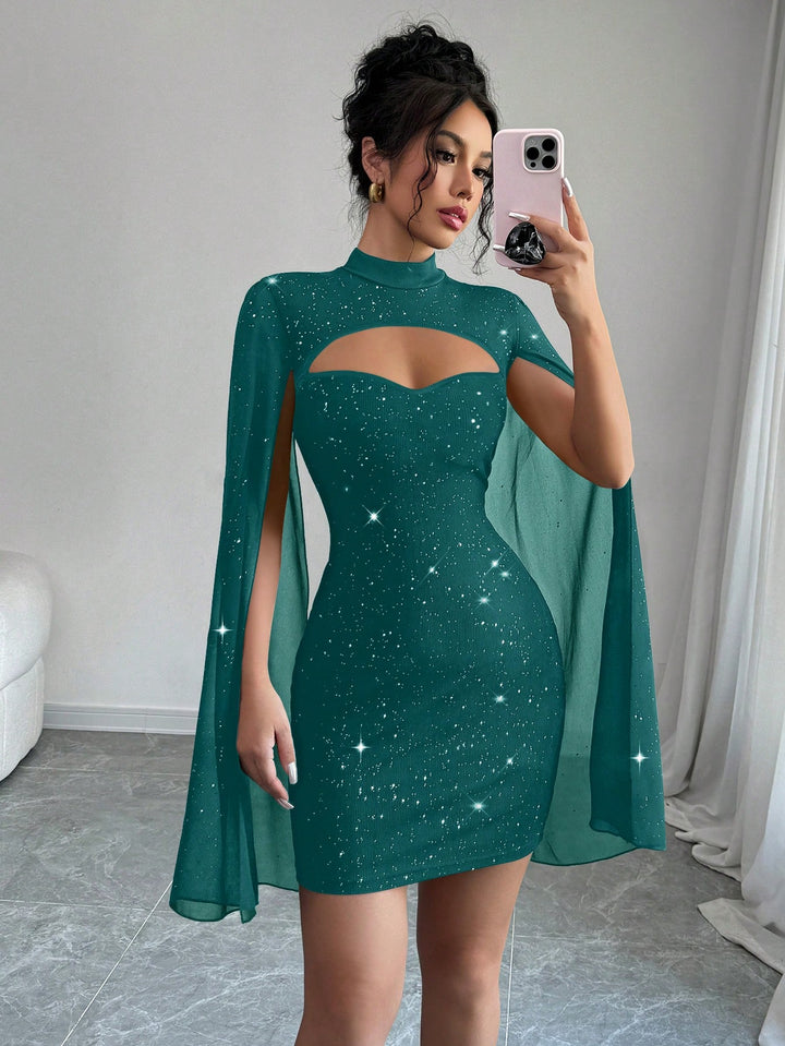 Rochie mini SHEIN, turcoaz