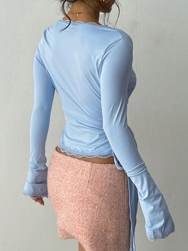 Top SHEIN, albastru
