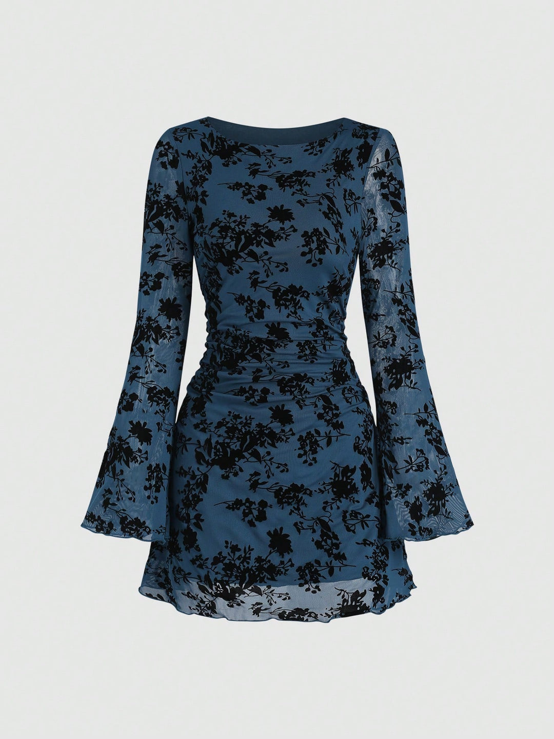 Rochie scurtă SHEIN, albastru