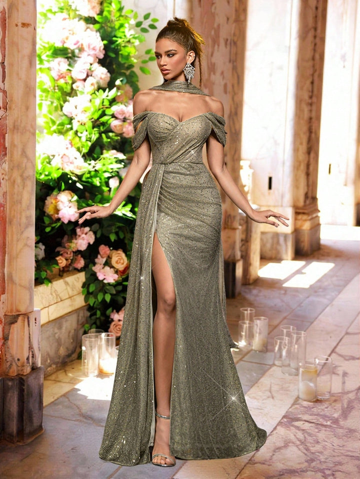 Rochie SHEIN, verde