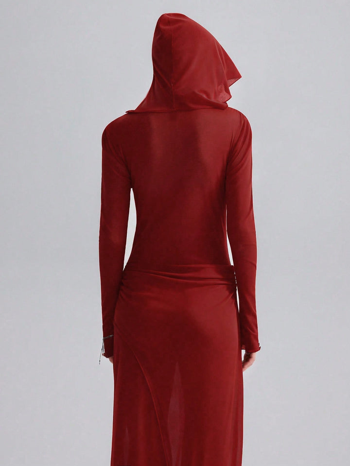 Rochie maxi SHEIN, roșu