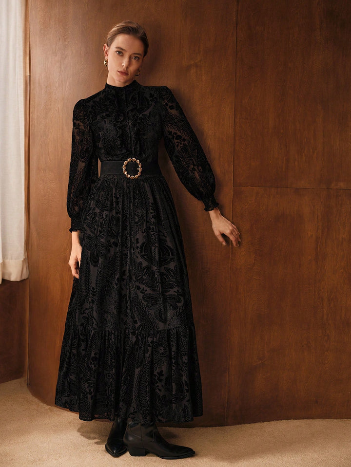 Rochie midi SHEIN, negru
