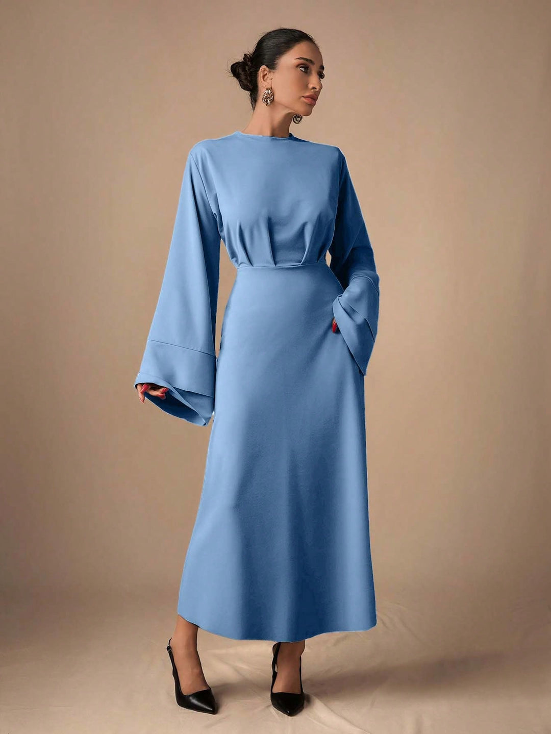 Rochie maxi SHEIN, albastru