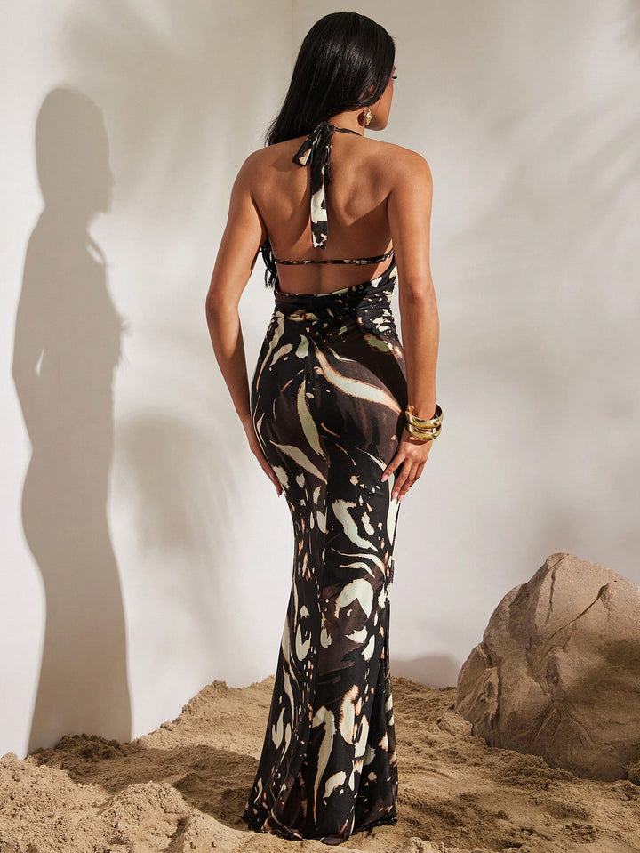 Rochie maxi SHEIN, negru