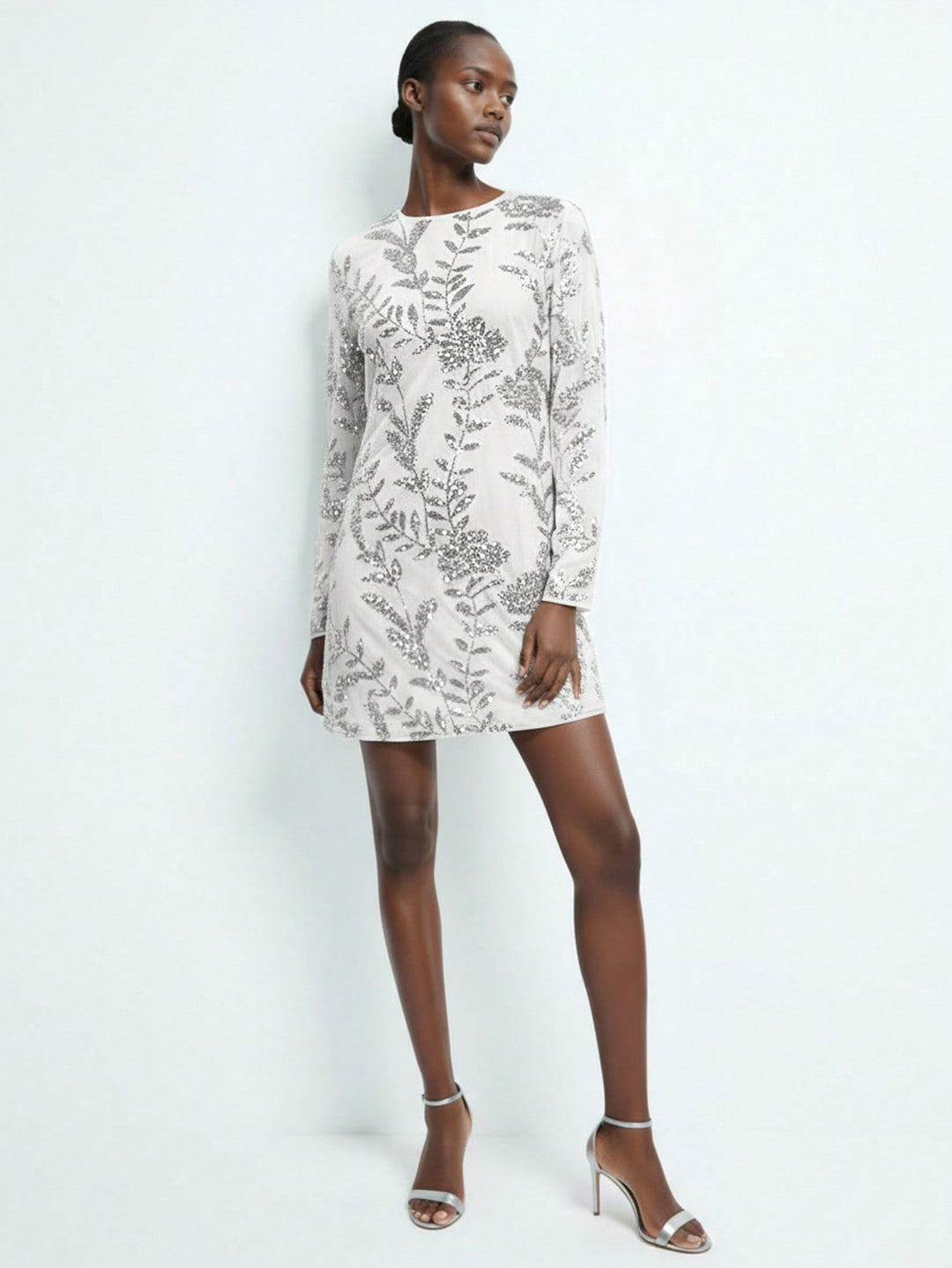 Rochie scurtă SHEIN, alb