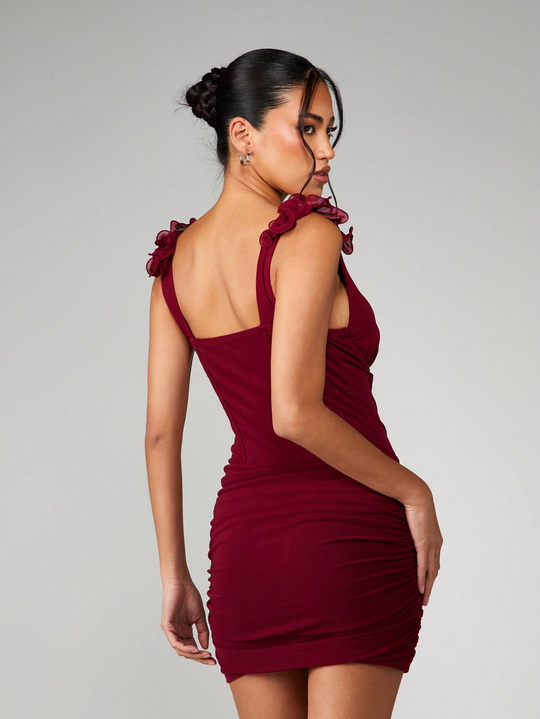 Rochie mini SHEIN, vișiniu