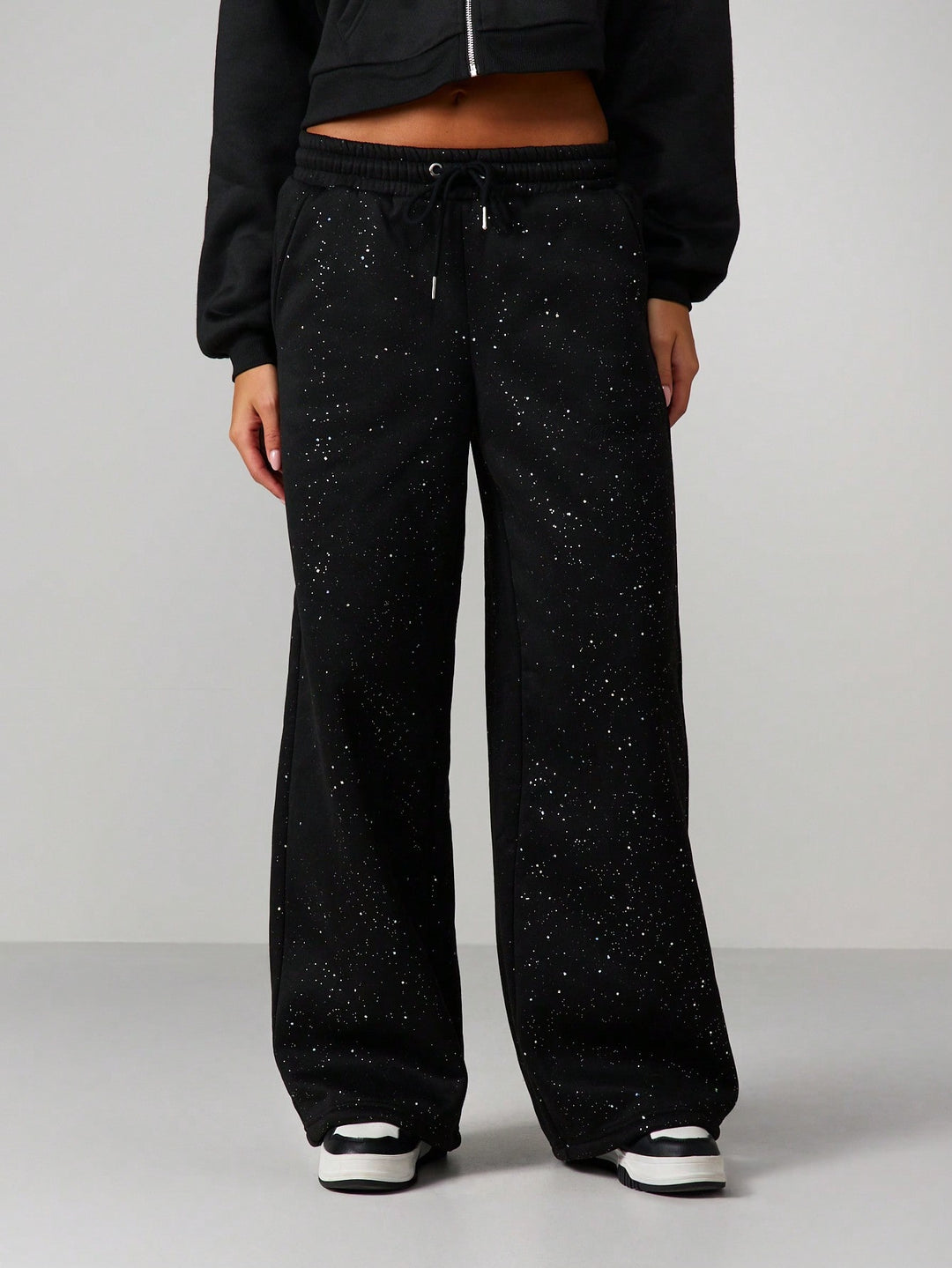 Pantaloni SHEIN, negru