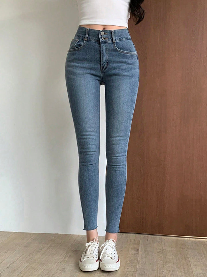 Jeans SHEIN, albastru