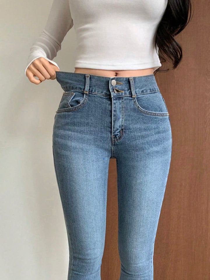 Jeans SHEIN, albastru