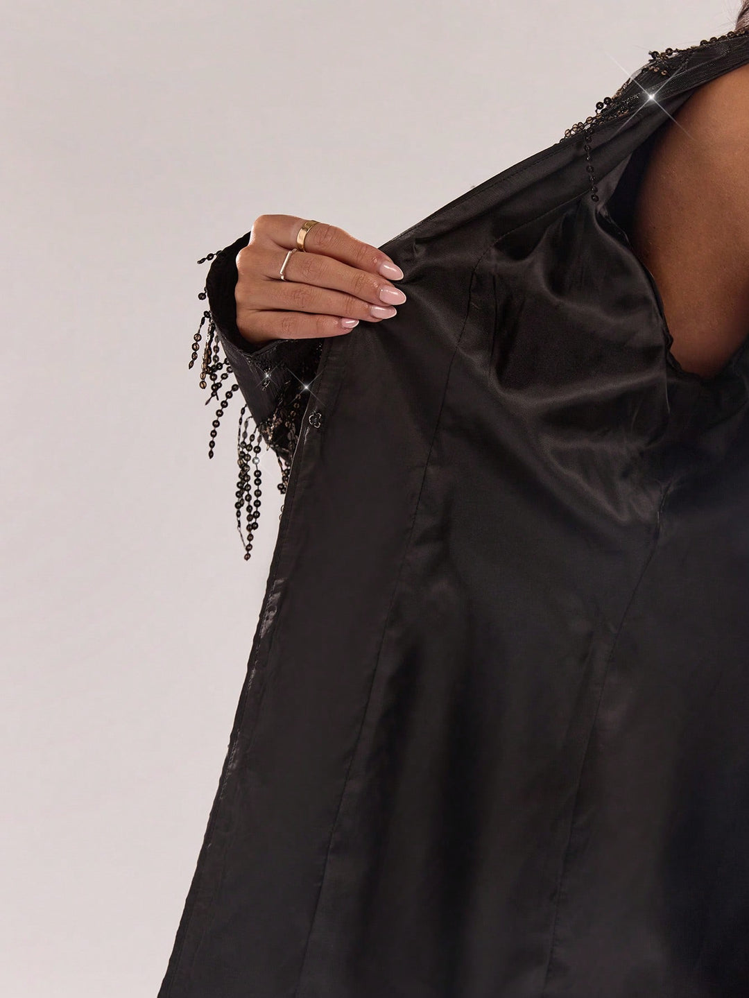 Sacou SHEIN, negru