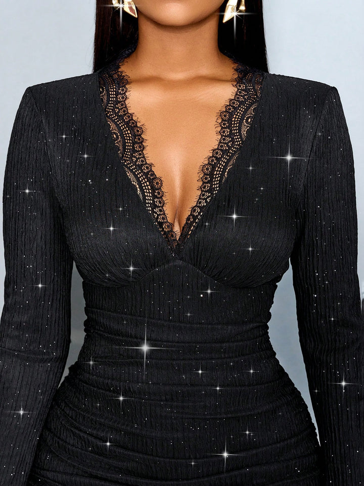 Rochie mini SHEIN, negru