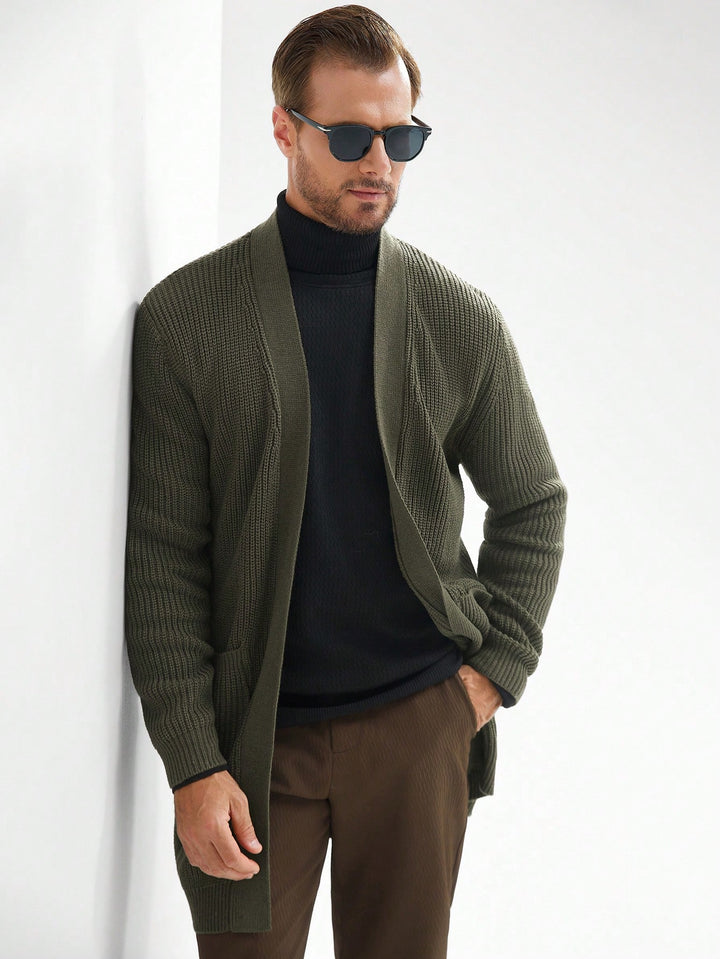 Cardigan SHEIN, kaki