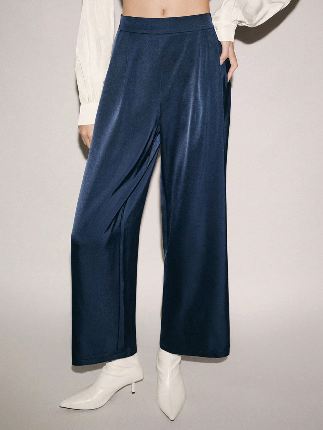 Pantaloni SHEIN, albastru