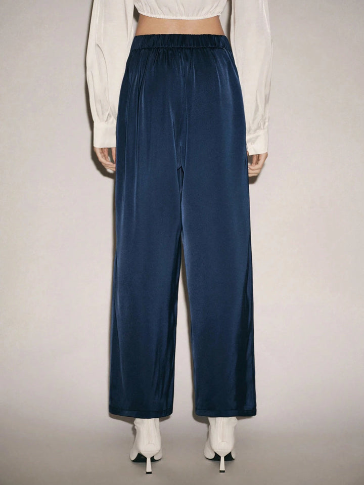 Pantaloni SHEIN, albastru