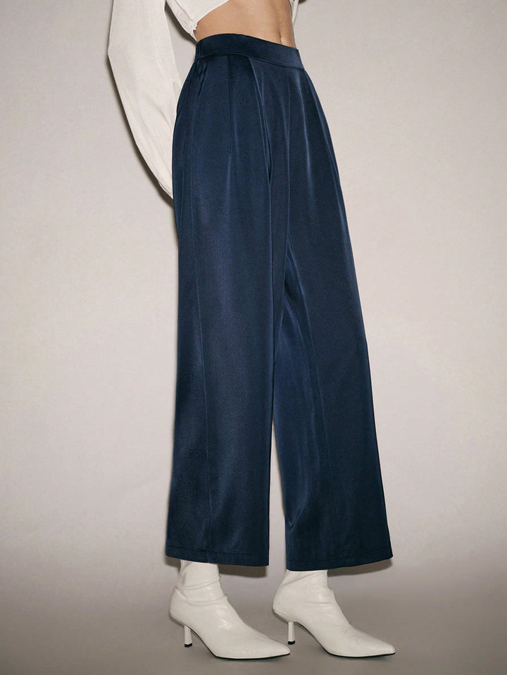 Pantaloni SHEIN, albastru