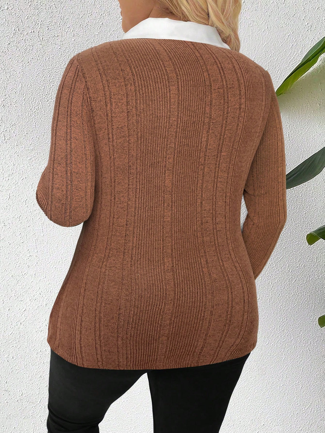 SHEIN blúz, barna
