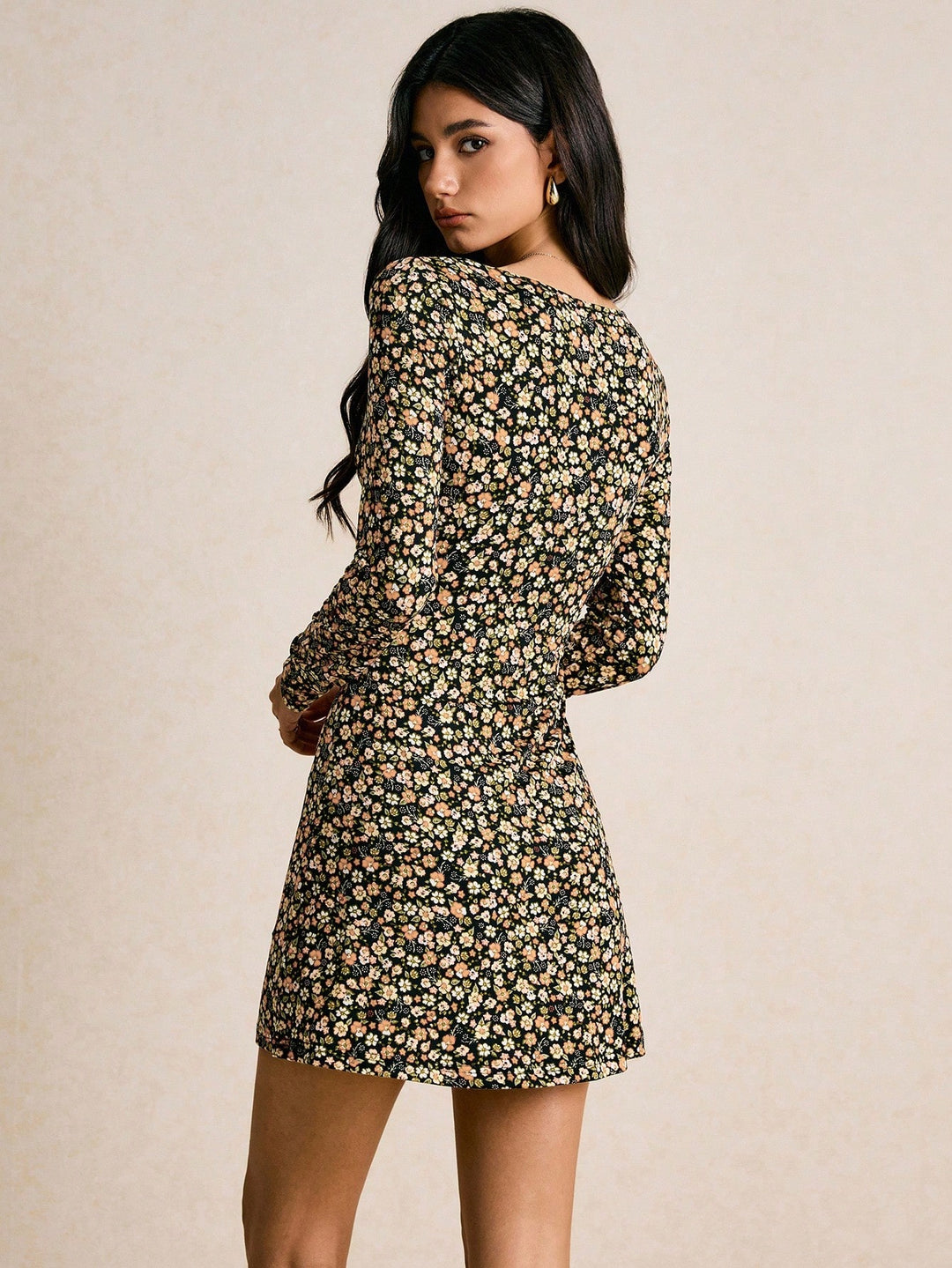 Rochie mini SHEIN, galben
