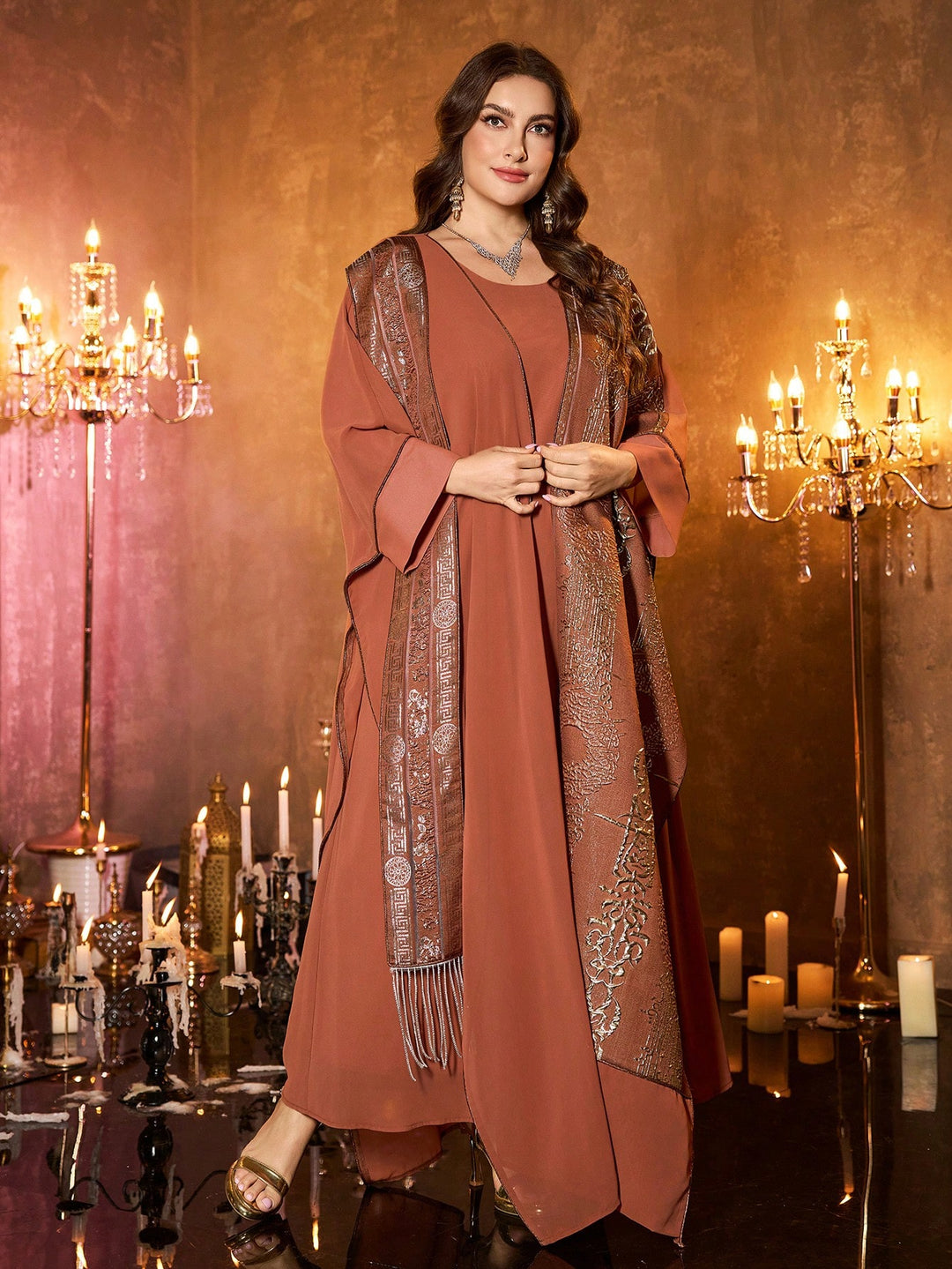 Rochie SHEIN, maro