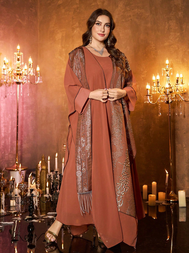 Rochie SHEIN, maro
