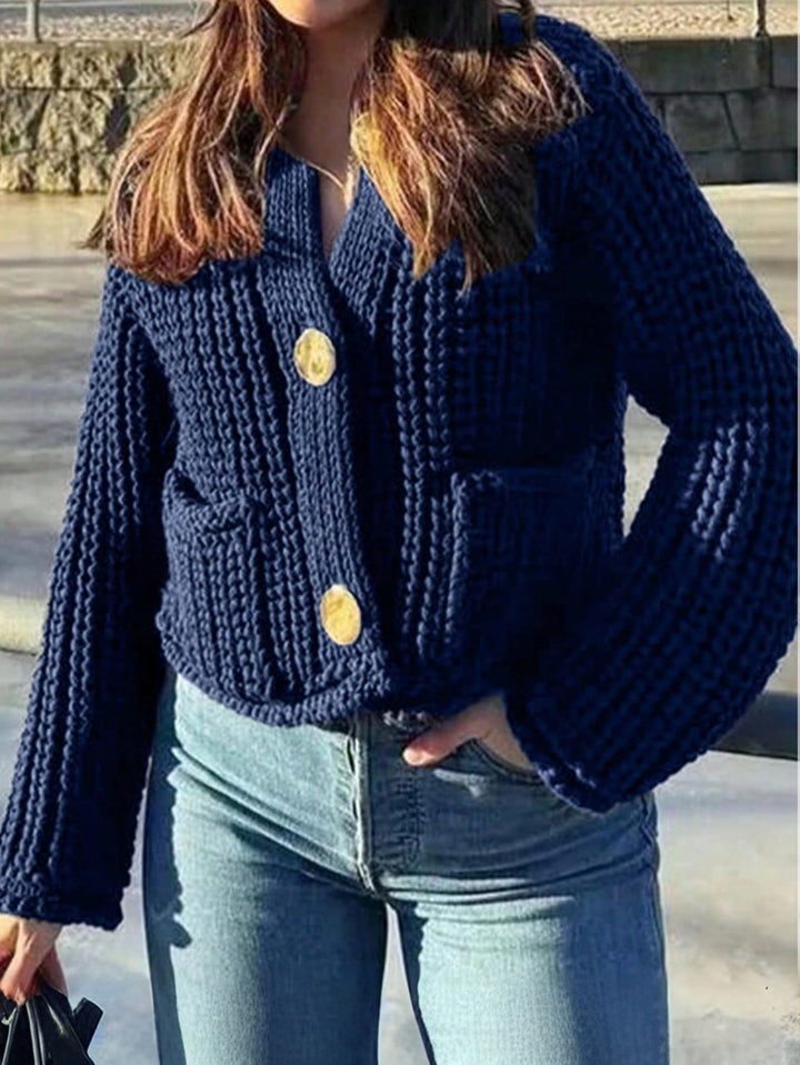 Cardigan SHEIN, albastru