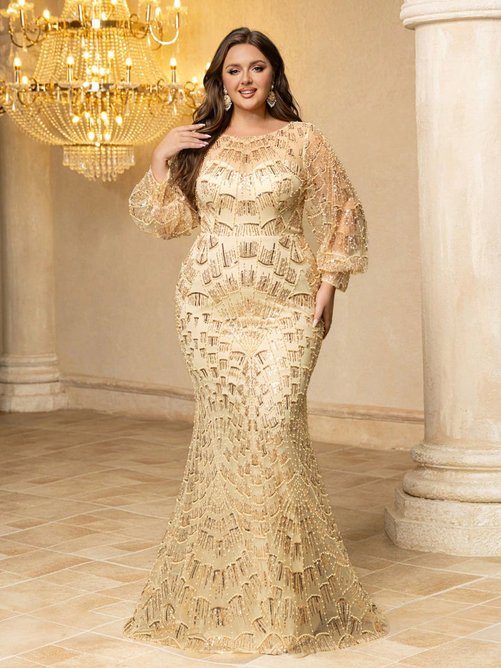 Rochie SHEIN, auriu
