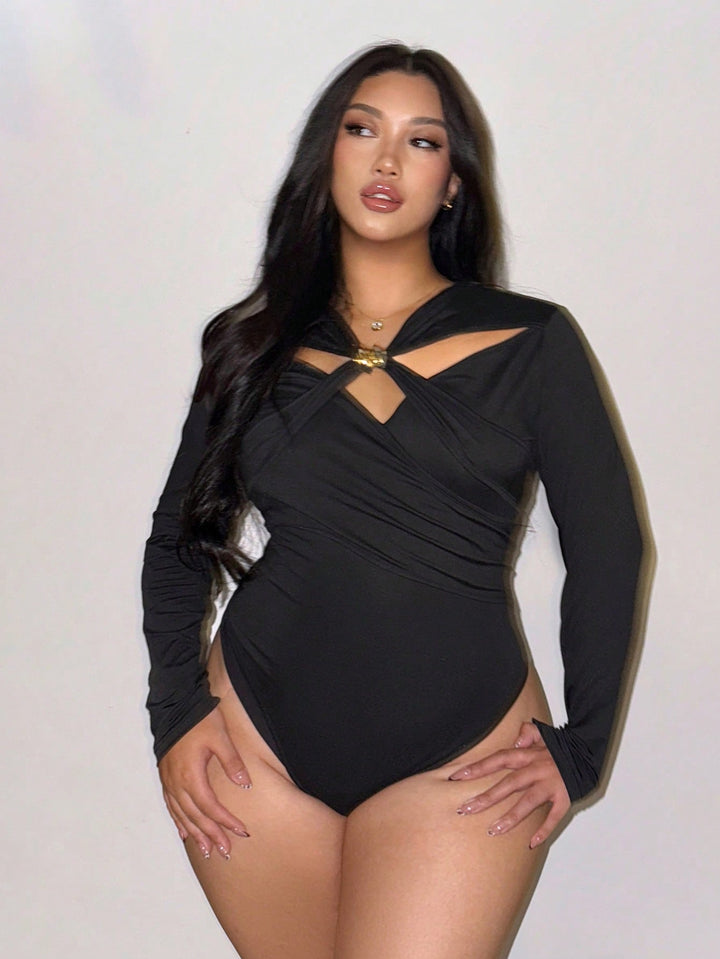 SHEIN body, fekete