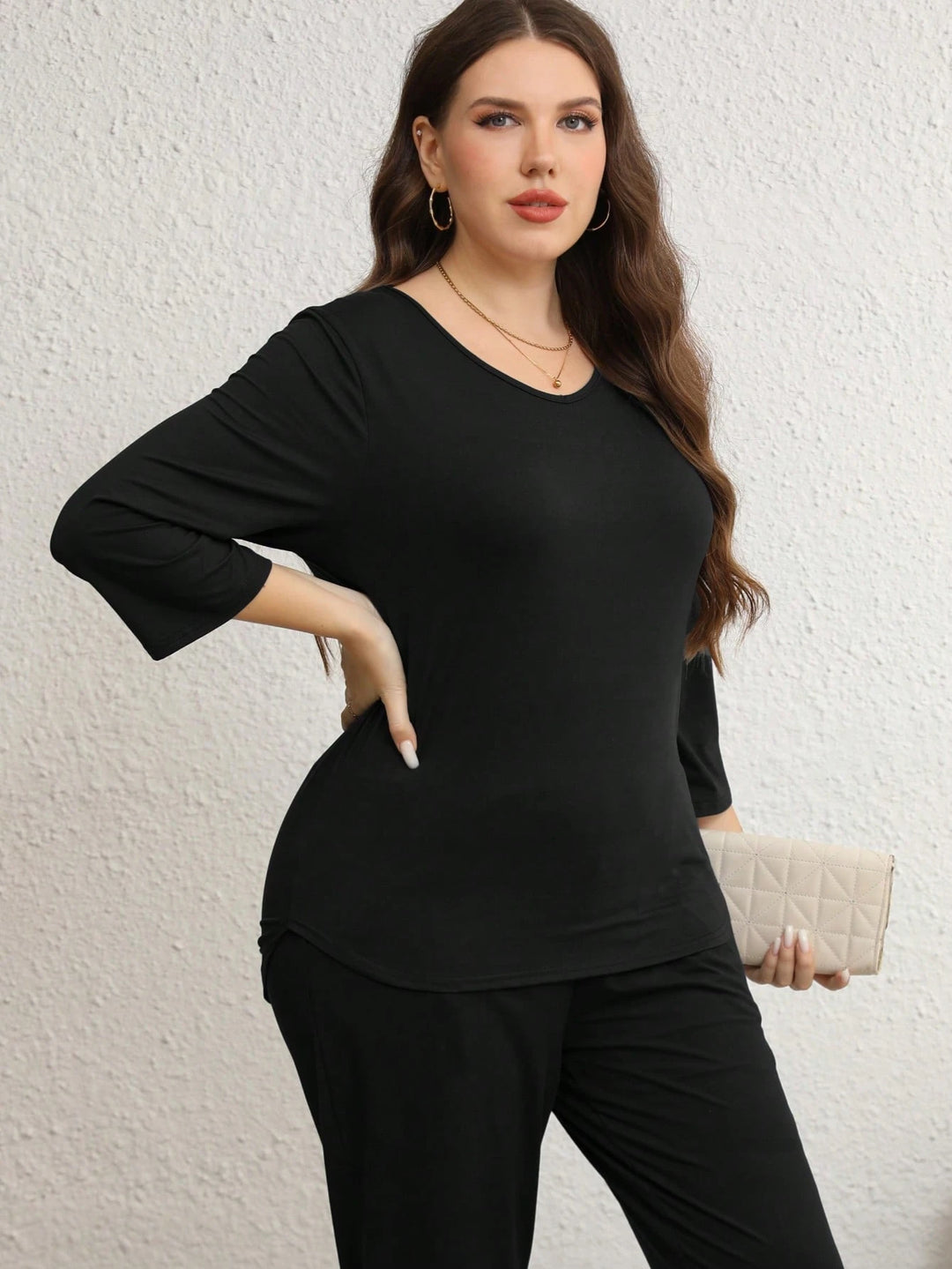 Bluză SHEIN, negru