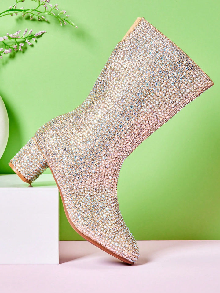 SHEIN csizma, arany