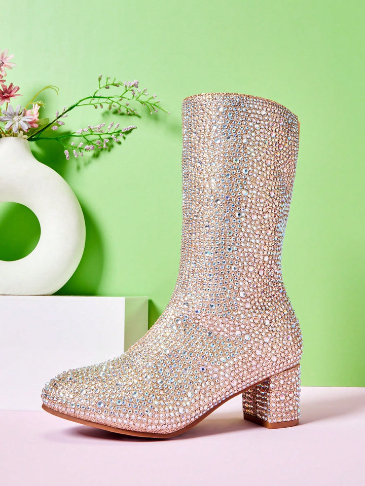SHEIN csizma, arany