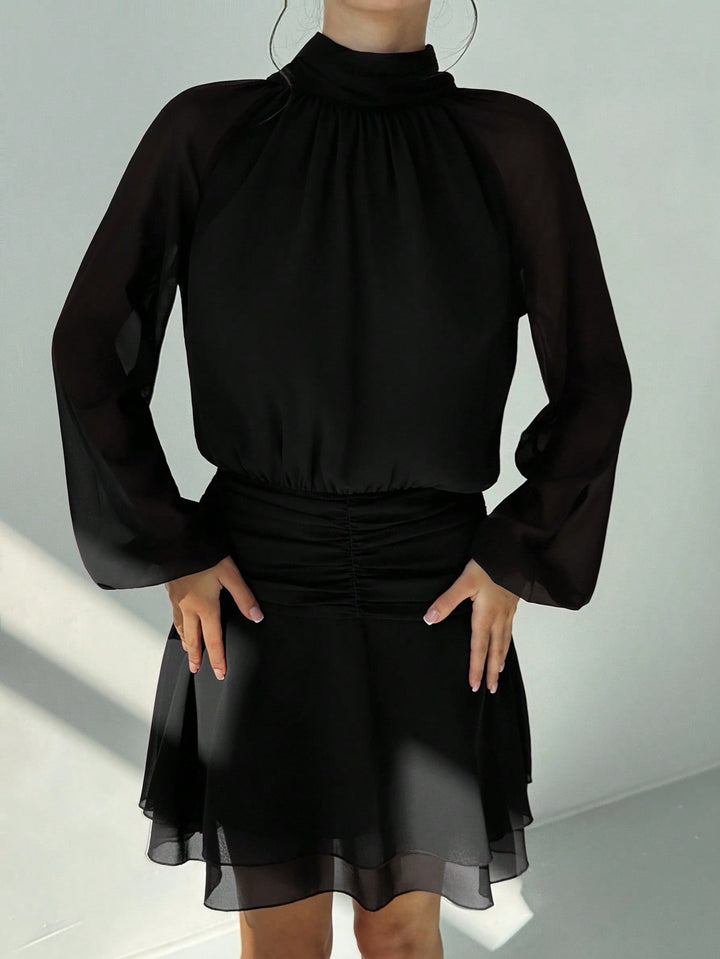 Rochie mini SHEIN, negru