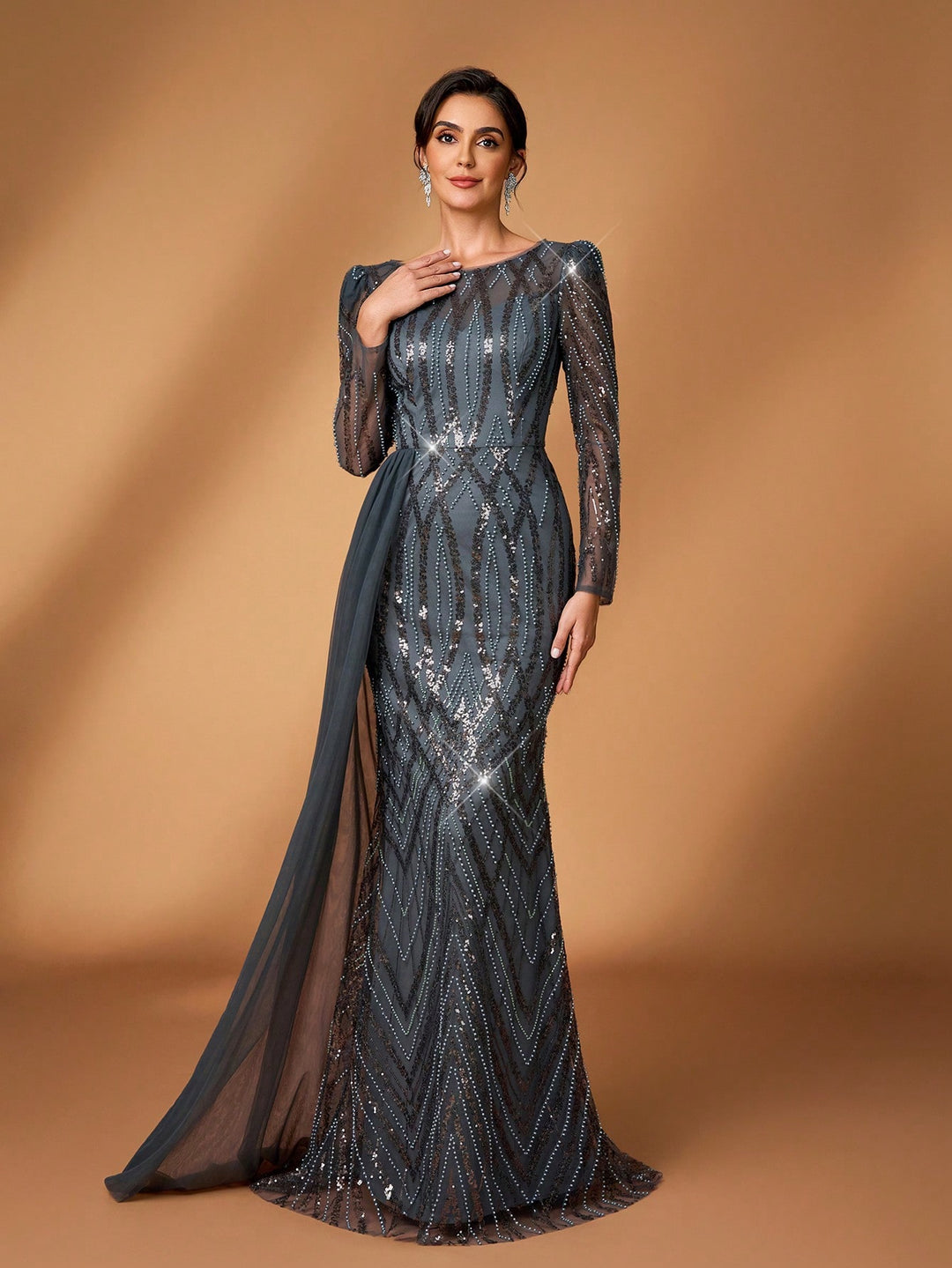 Rochie SHEIN, gri