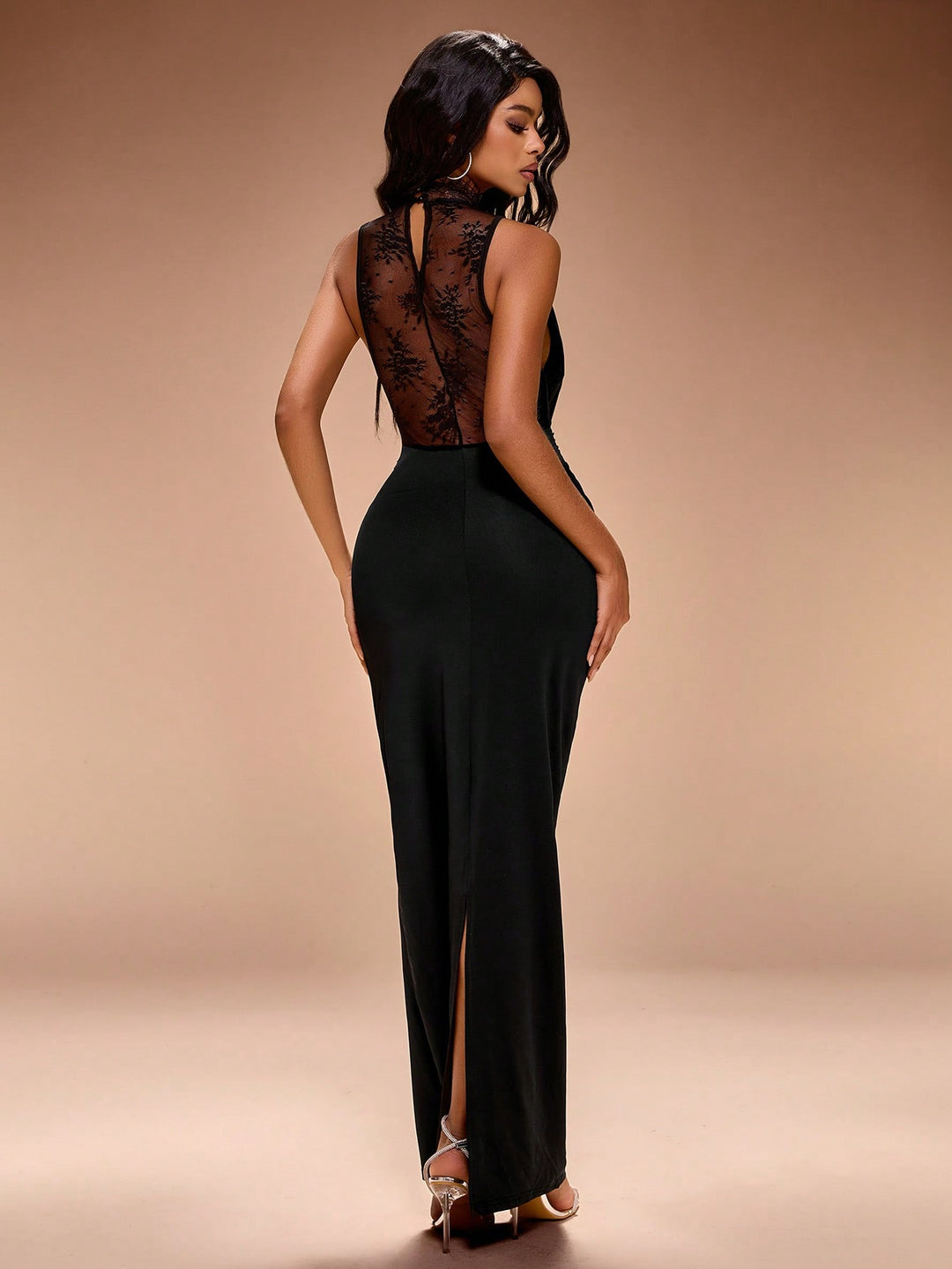Rochie maxi SHEIN, negru