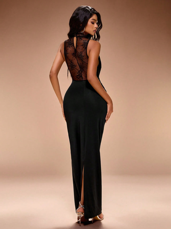 Rochie maxi SHEIN, negru