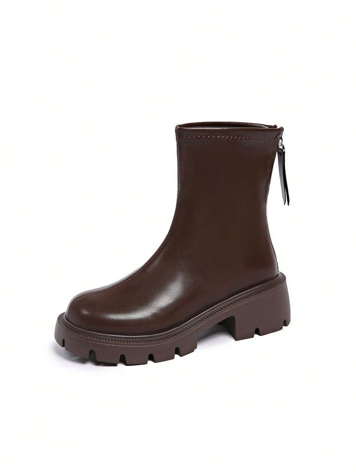 Botină SHEIN, maro