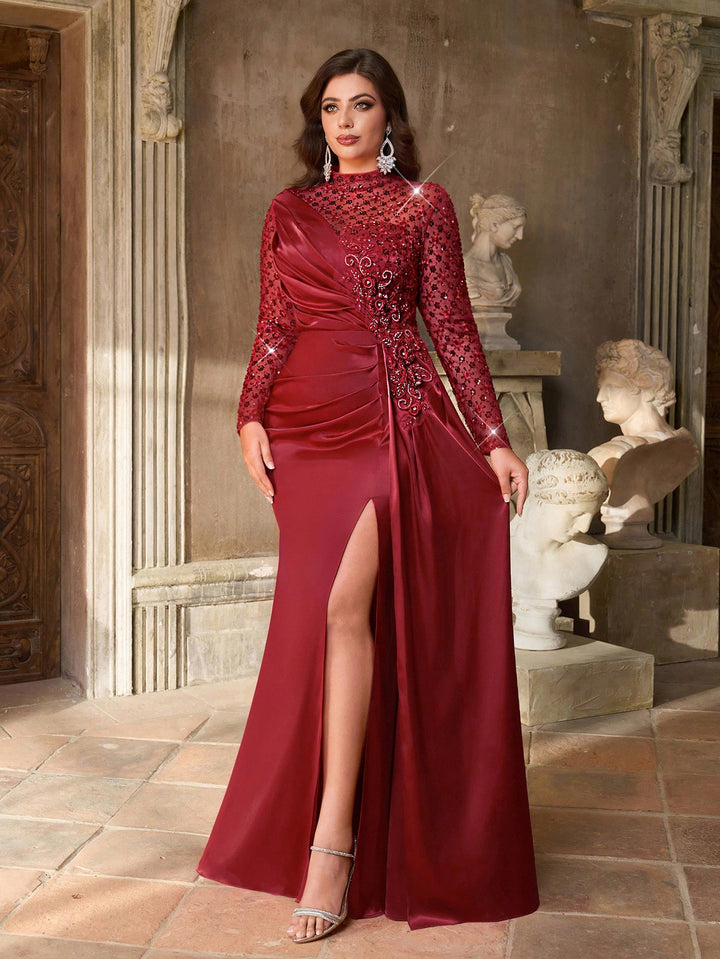 Rochie de ocazie SHEIN, roșu