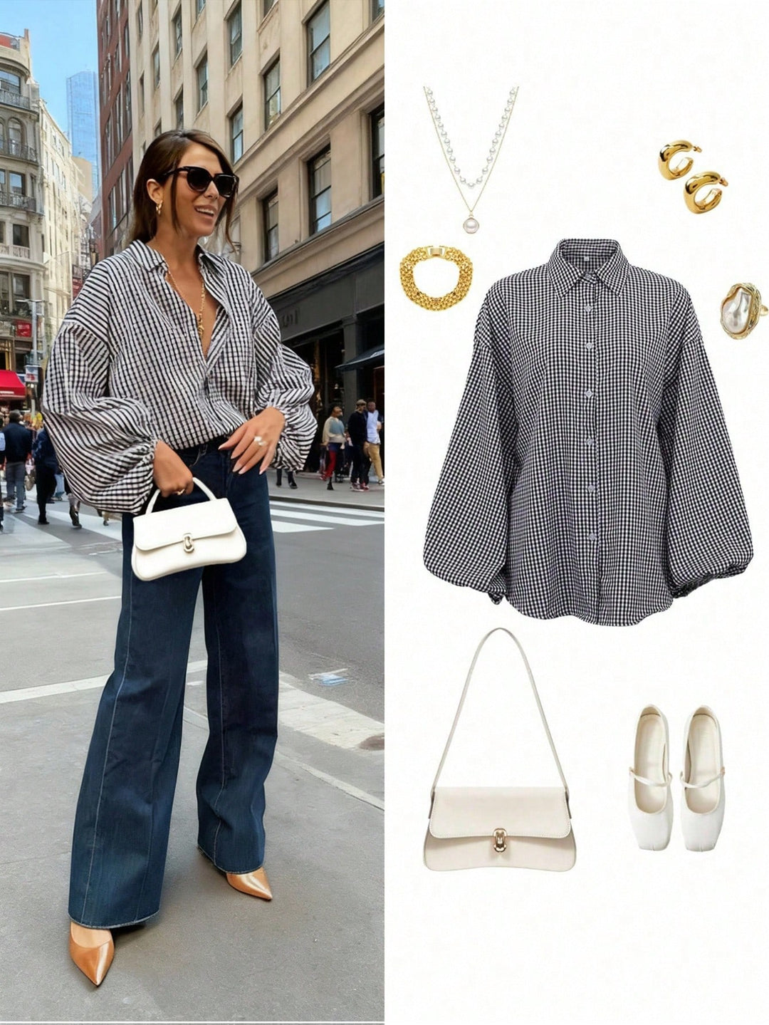 SHEIN vintage ing, fekete