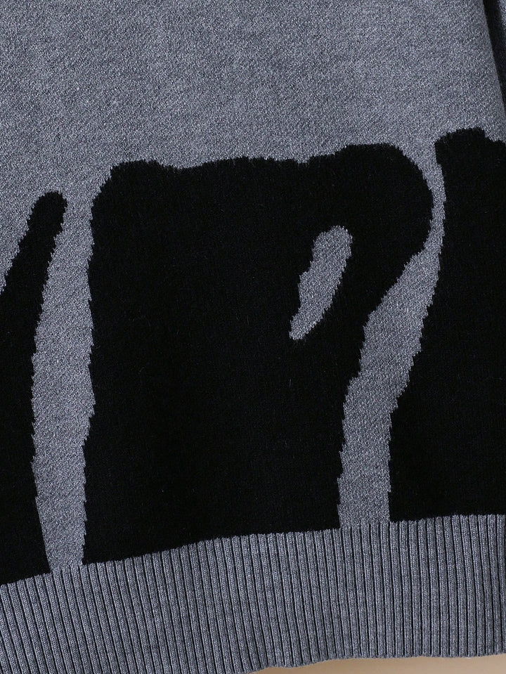 Pulover SHEIN, gri