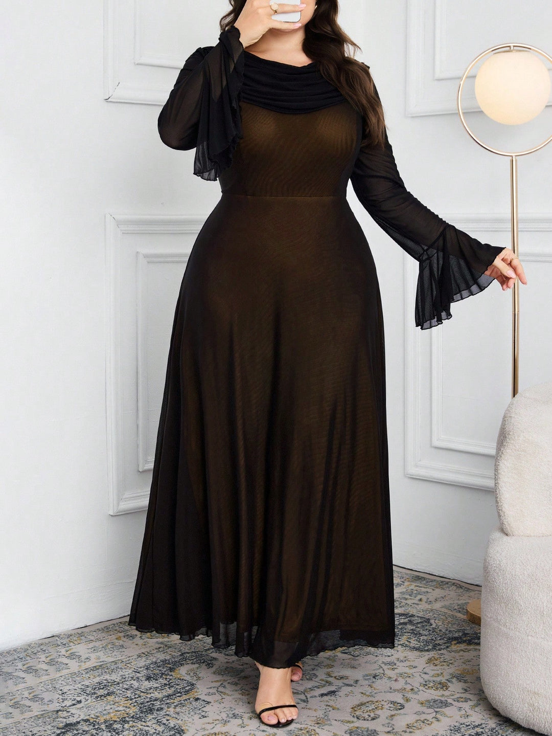 SHEIN ruha, khaki