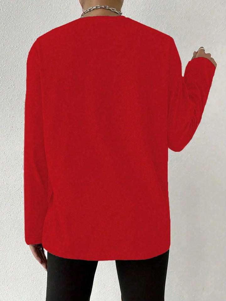 Tricou SHEIN, roșu
