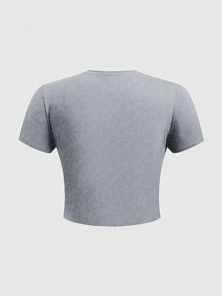 Tricou SHEIN, gri