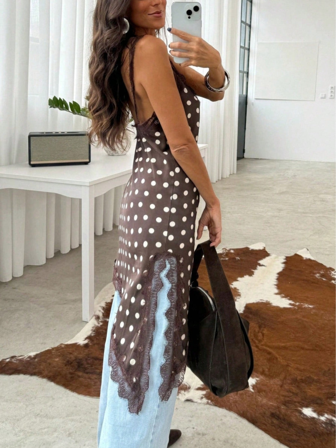 Rochie mini SHEIN, maro