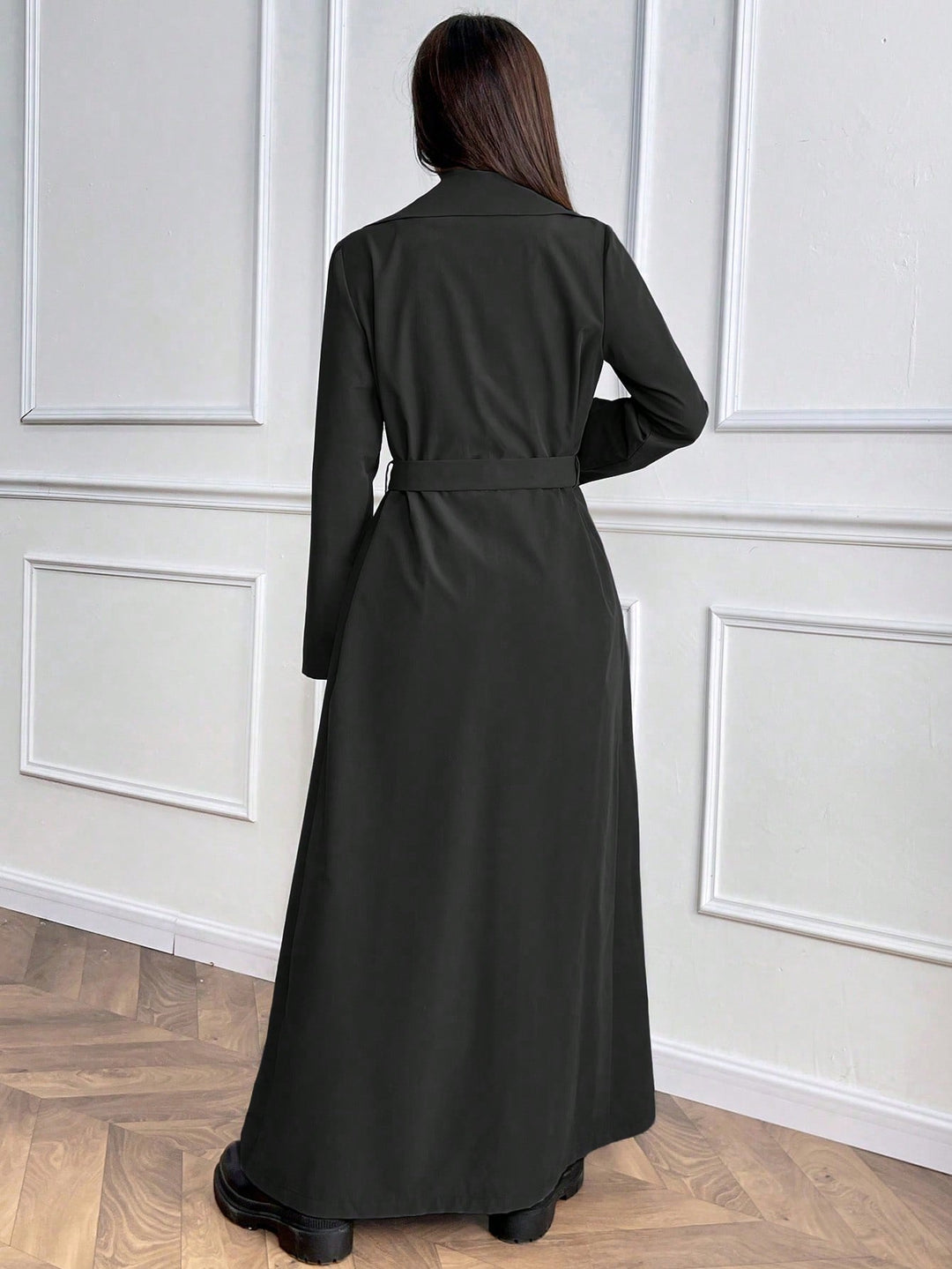 Trench SHEIN, negru