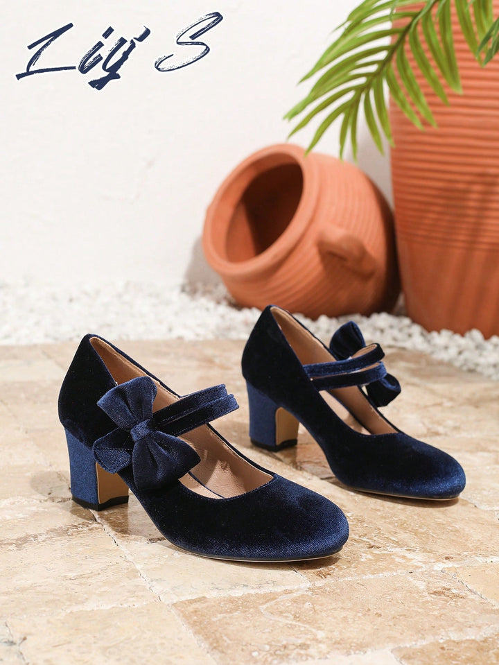 Pantofi cu toc SHEIN, albastru
