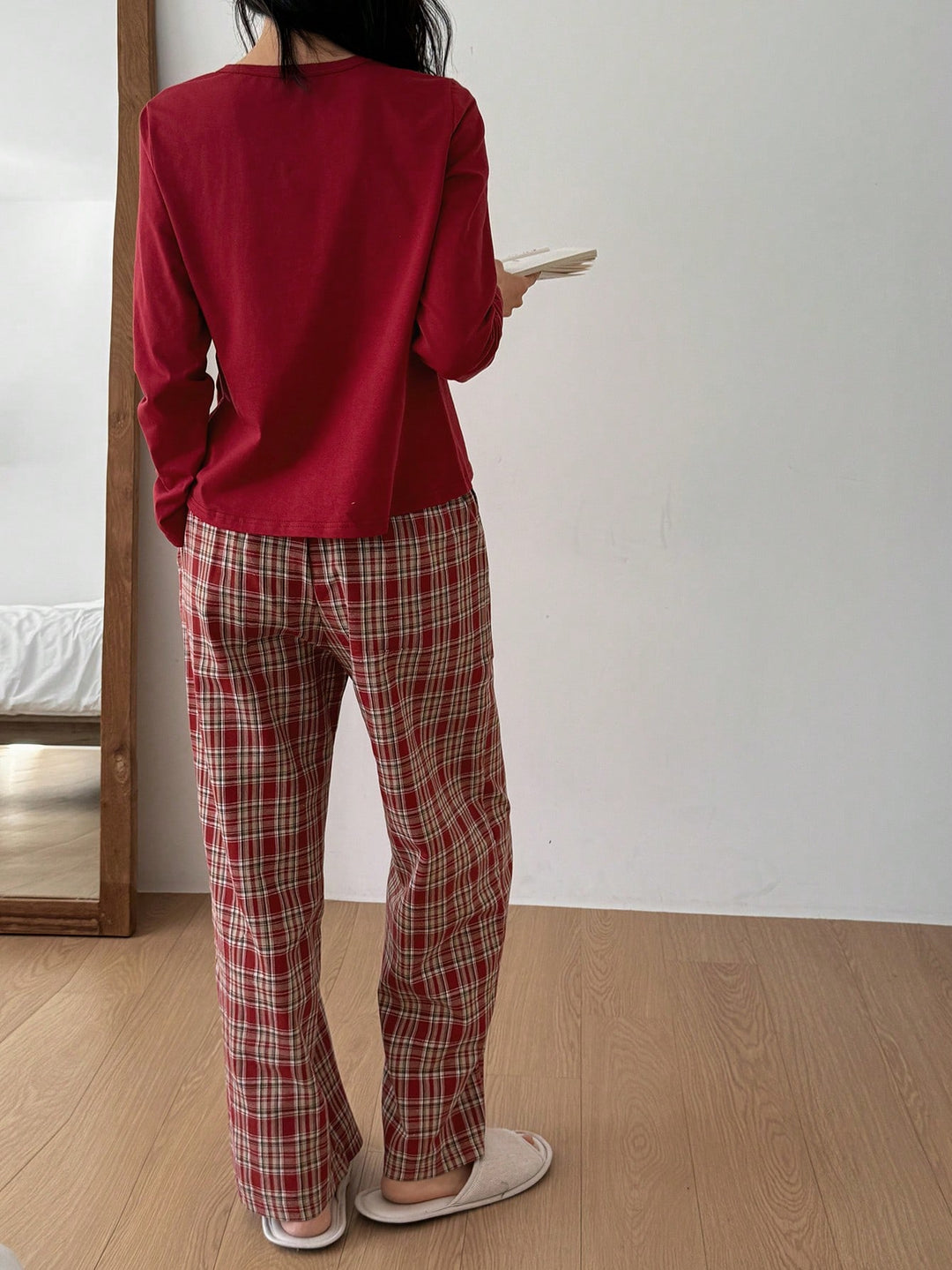 Pijama SHEIN, roșu