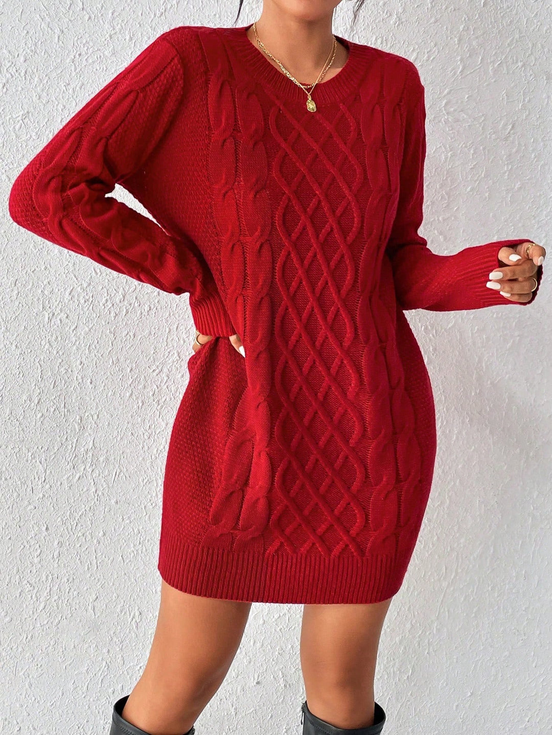 SHEIN ruha, piros