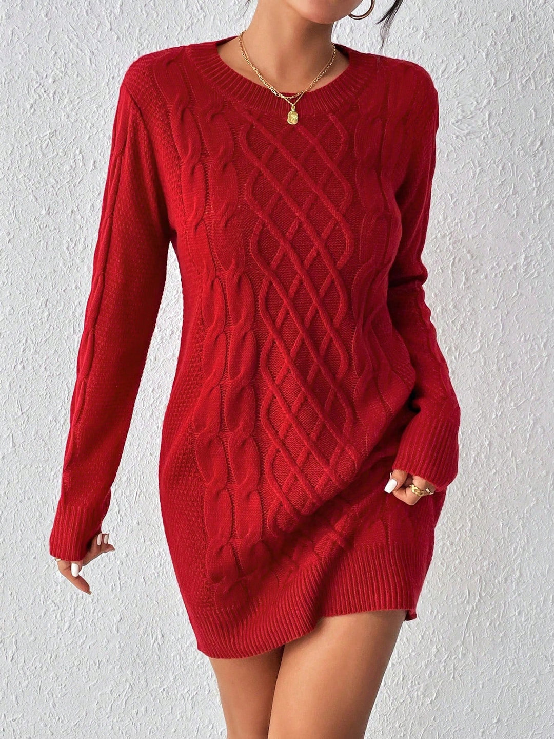 SHEIN ruha, piros