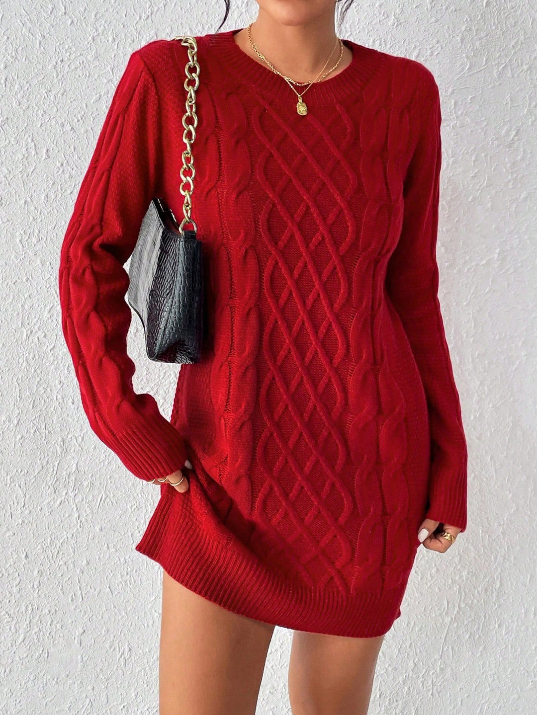 SHEIN ruha, piros